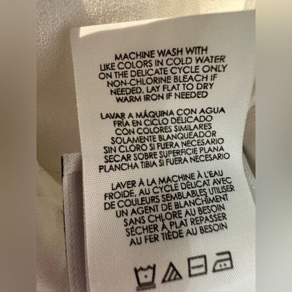 Cabi Oversized Women's Top Size XS White V Neck - Picture 7 of 8